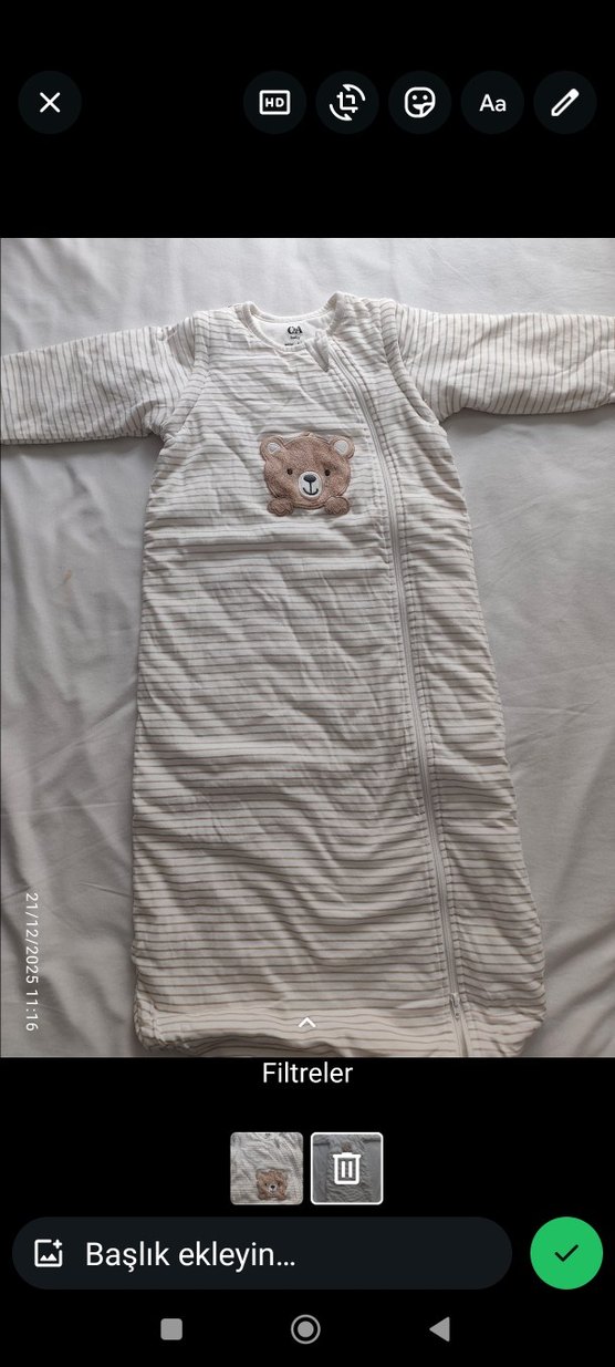 bebek tulum - Görsel 2