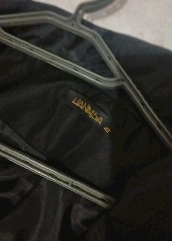 Uzun Siyah bayanYağmurluk - Görsel 2