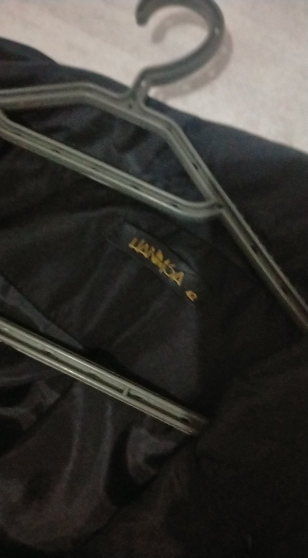 Uzun Siyah bayanYağmurluk - Görsel 2