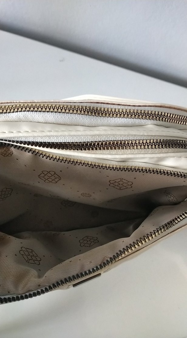 Klasik Beyaz Kadın Çanta - Görsel 3