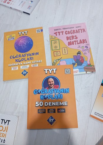 coğrafyanın kodları seti TYT Coğrafya Kamp Kitabı ve 50 Deneme