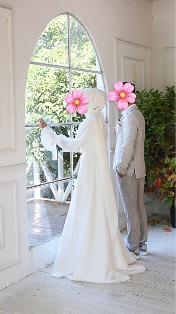 s Beden beyaz Renk Nikah elbisesi
