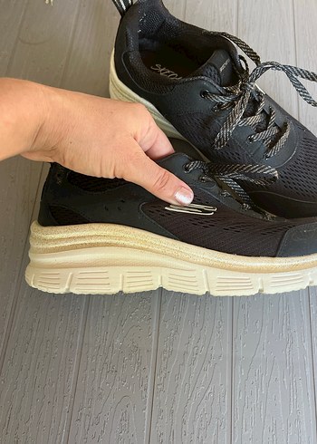 Skechers Skechers Siyah Gri Spor Kadın Sneaker