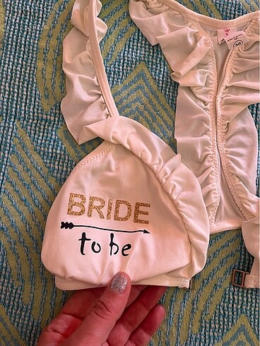 36 Beden beyaz Renk Bride bikini üstü