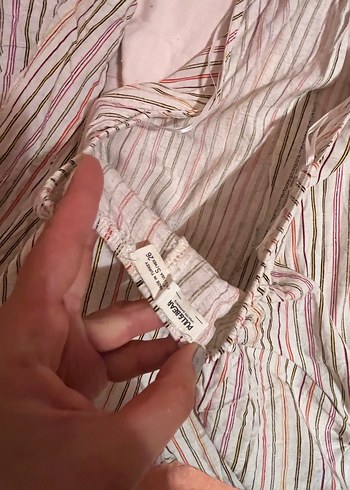 Pull and bear sırtı açık tulum - Görsel 4