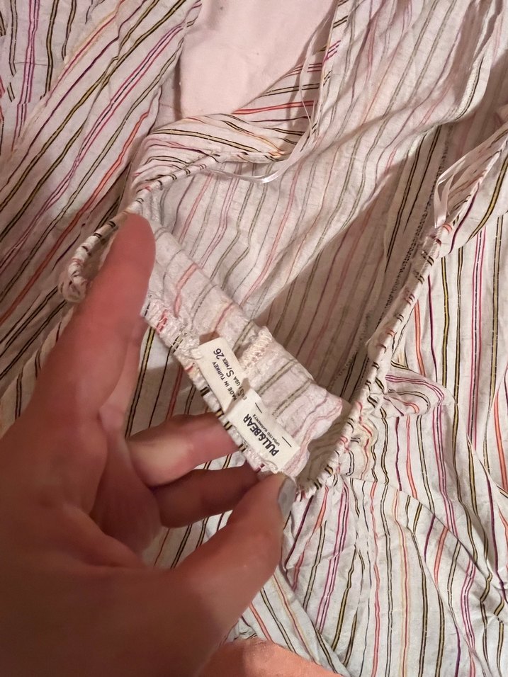 Pull and bear sırtı açık tulum - Görsel 4