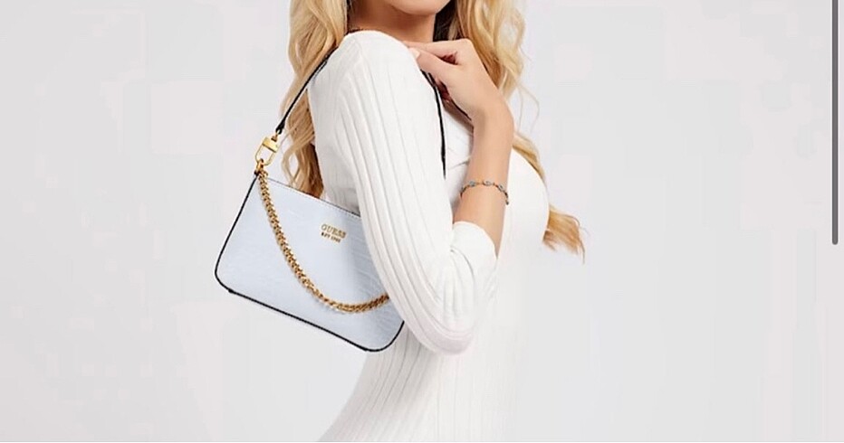 Guess Beyaz Guess Çanta