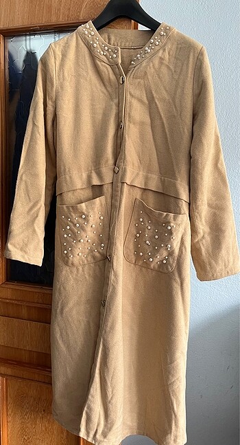 Tunik ince kaşe mont
