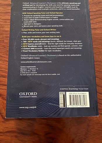 Oxford Advanced Learner's Dictionary 9. Baskı - Görsel 2