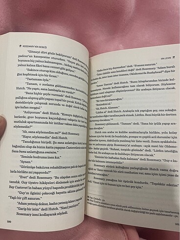  Beden Ira levin- Rosemary?nin Bebeği REZERVE