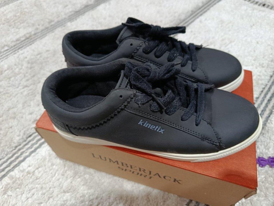 Erkek Siyah Street Wear Sneakers - Görsel 3