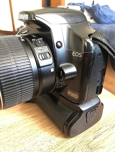 Canon 450D Fotoğraf Makinesi + 50 mm 1.8 II Lens