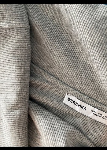 Kadın Gri Mini Triko Tulum - Görsel 3