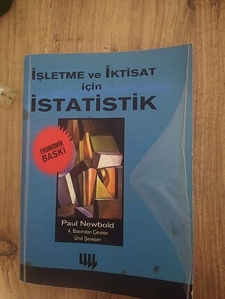 İşletme ve İktisat İstatistik