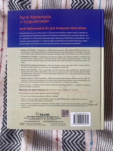  Ayrık Matematik ve Uygulamaları