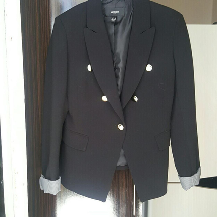 Siyah blazer ceket 