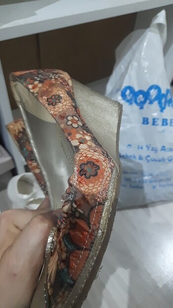 Yüksek topuk gelin ayakkabisi - Görsel 5