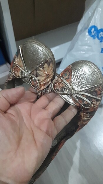 Yüksek topuk gelin ayakkabisi - Görsel 6