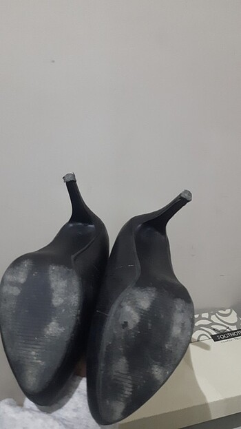 Deri Topuklu ayakkabı - Görsel 5