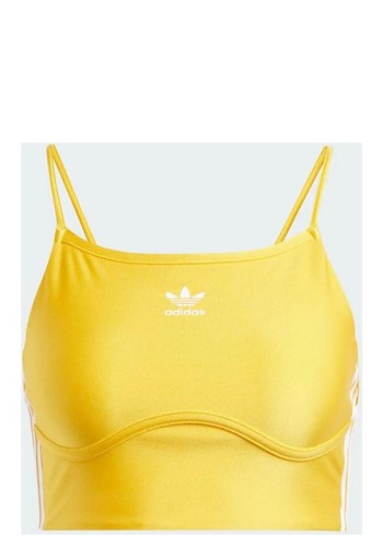 Adidas Adidas Sarı Straplez Crop Top