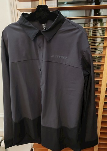 Adidas Terrex Siyah Gri Uzun Kollu Erkek Gömlek - Görsel 3