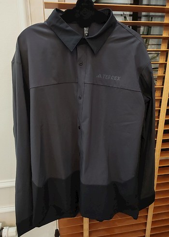 Adidas Terrex Siyah Gri Uzun Kollu Erkek Gömlek - Görsel 2