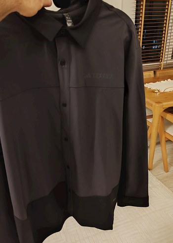 Adidas Terrex Siyah Gri Uzun Kollu Erkek Gömlek - Görsel 4