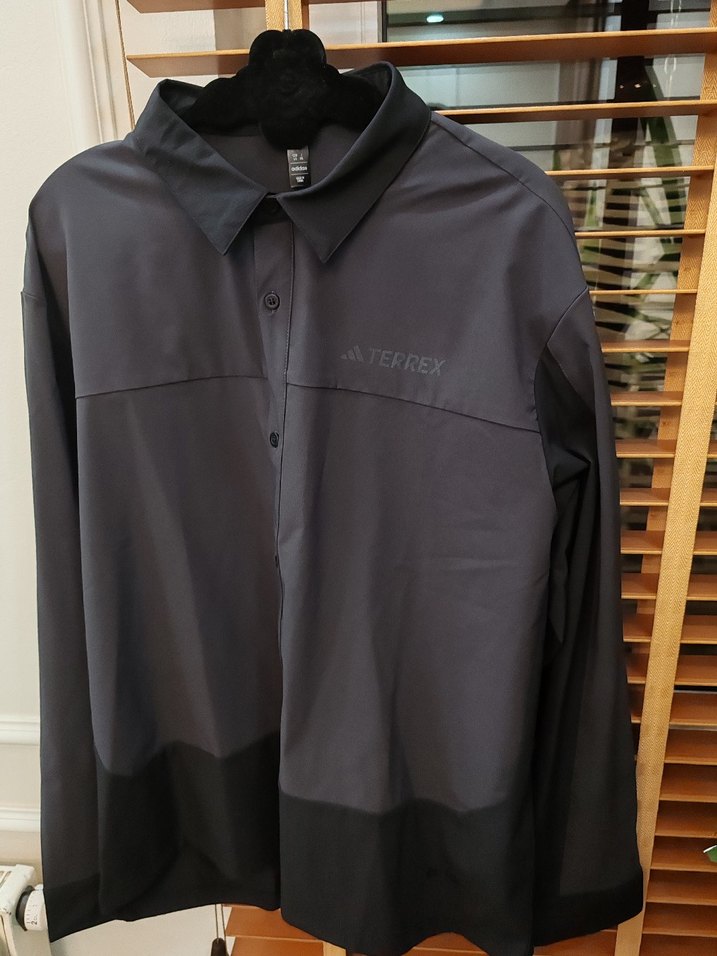 Adidas Terrex Siyah Gri Uzun Kollu Erkek Gömlek - Görsel 3