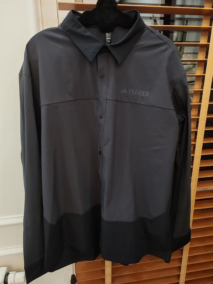 Adidas Terrex Siyah Gri Uzun Kollu Erkek Gömlek - Görsel 2