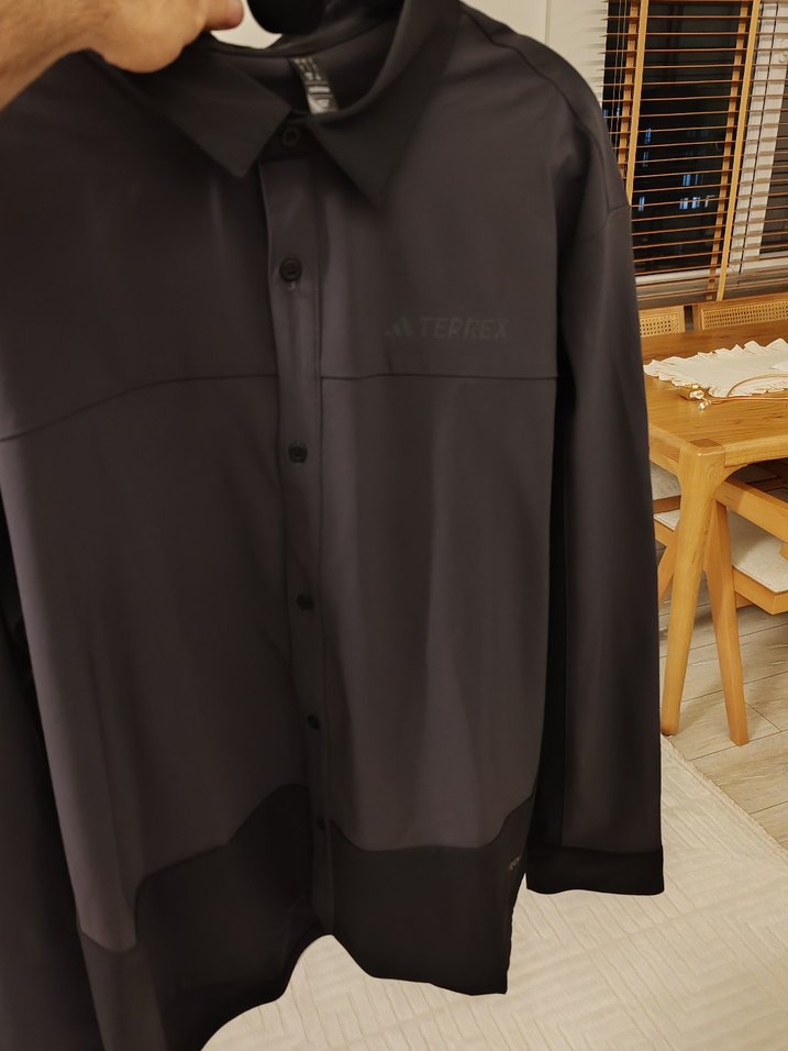 Adidas Terrex Siyah Gri Uzun Kollu Erkek Gömlek - Görsel 4