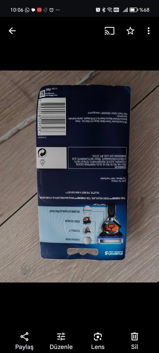 Gillette Fusion5 ProglideTıraş Makinesi ve Yedek Bıçak - Görsel 2