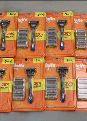 Gillette fusion 5+1