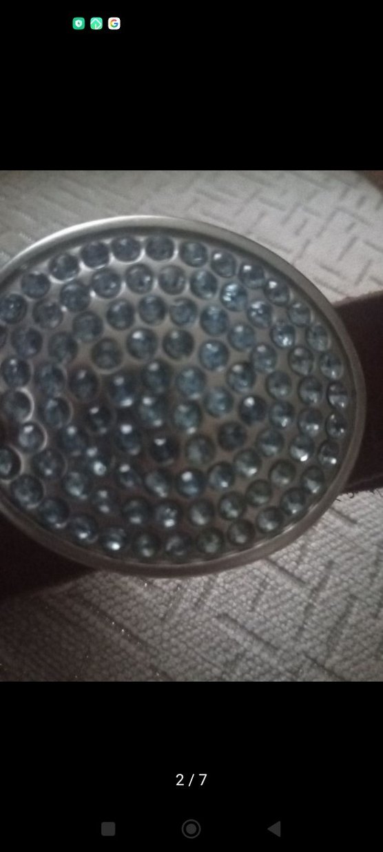 Bohem Tarz Kiz çocuk Deri Kemer Tokalı - Görsel 2