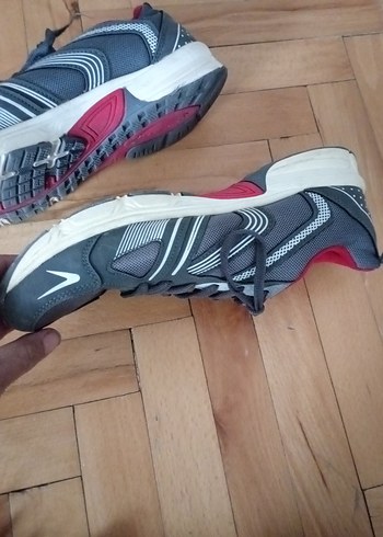 Gri Bağcıklı Erkek Spor Ayakkabısı - Görsel 3