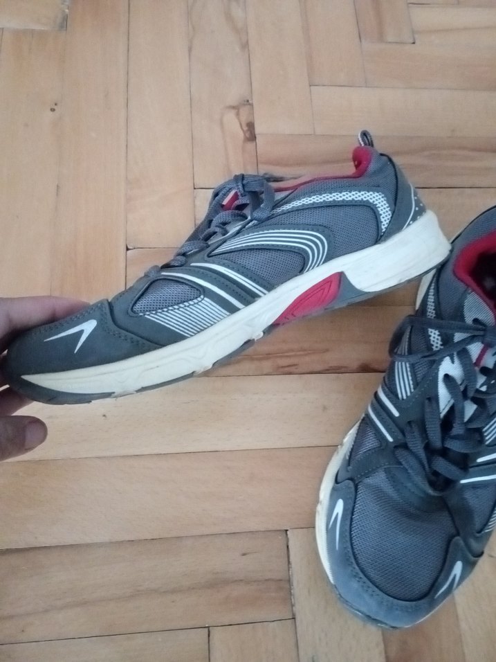 Gri Bağcıklı Erkek Spor Ayakkabısı - Görsel 2