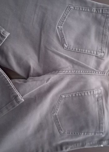 Gri slimFit Denim Erkek Pantolon - Görsel 10