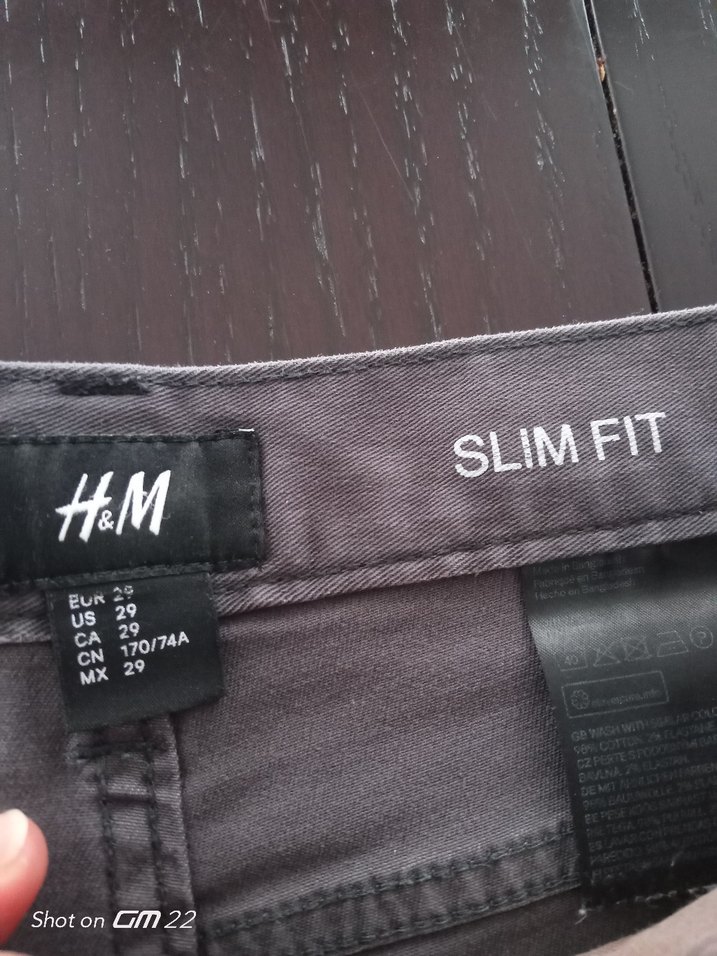 Gri slimFit Denim Erkek Pantolon - Görsel 2