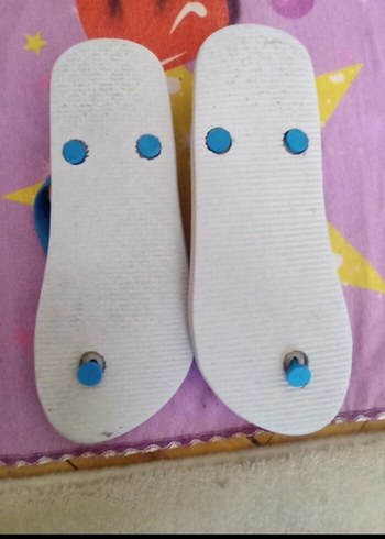 Defacto Mavi Baskılı Erkek Terlikleri