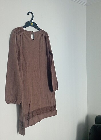11-12 Yaş Beden Zara knitwear 11-12yas triko tarzı elbise 