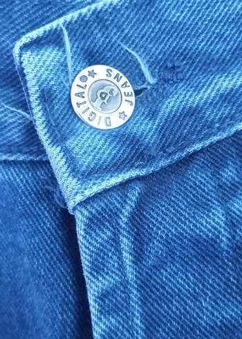 31 Beden lacivert Renk Kadın Lacivert Midi Boy Denim Pantolon
