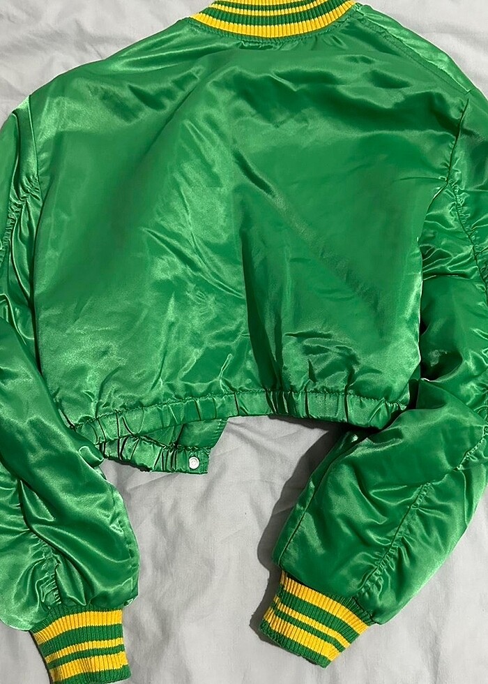 bershka bomber ceket - Görsel 3