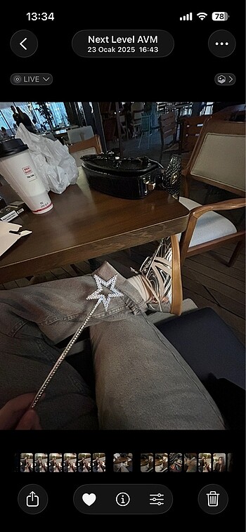 kıvrık paça baggy jean - Görsel 5