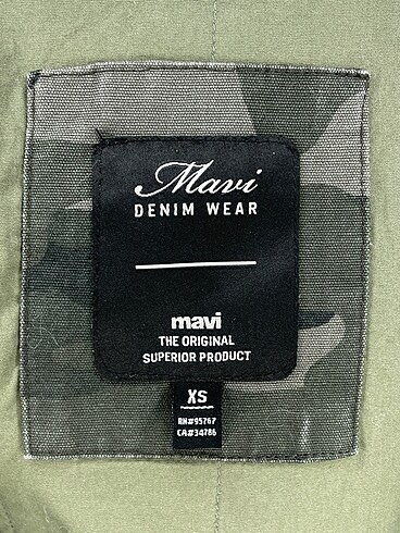 xs Beden çeşitli Renk Mavi Jeans Mont %70 İndirimli.