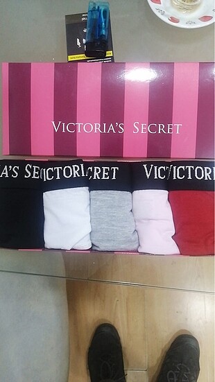 Victoria s Secret Victorias Secret 5li kadın string tanga