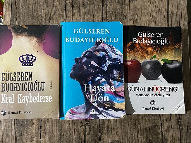 Gülseren Budayıcıoğlu 3 Kitap