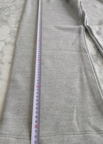 Diğer Gri Triko Rahat Kesim Kadın Pantolon