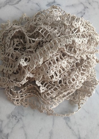Bohem Tarzı El Yapımı Dantel Şerit