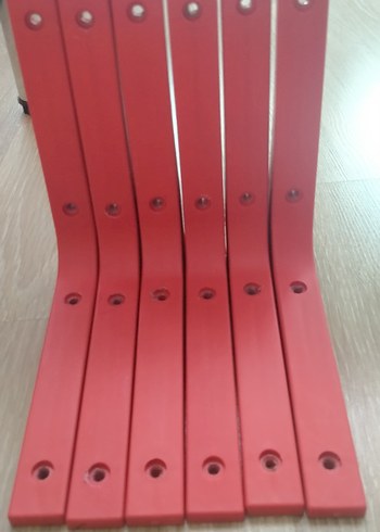 Beden IKEA Kırmızı Çocuk Raf Ayağı Seti