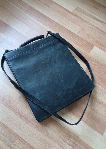 Klasik Siyah Erkek Evrak Çantası - Görsel 5