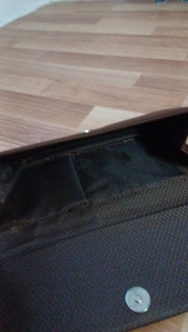 Kahverengi Süet Kadın Portföy Çanta - Görsel 4